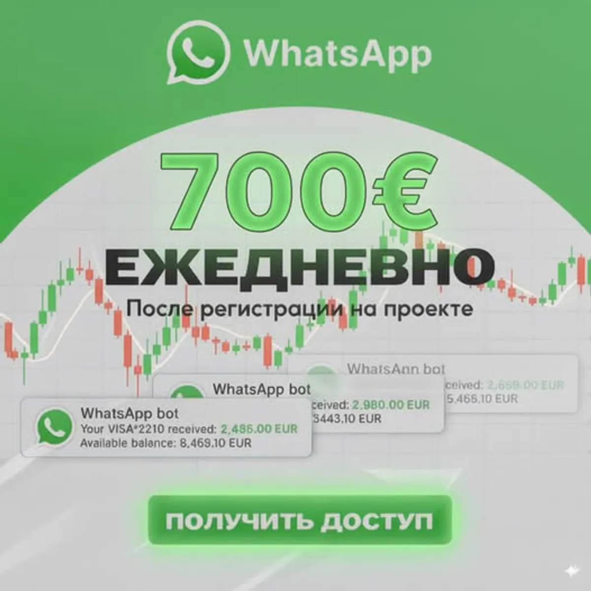 WhatsApp AI scam ad impersonating Марк Цукерберг in LV