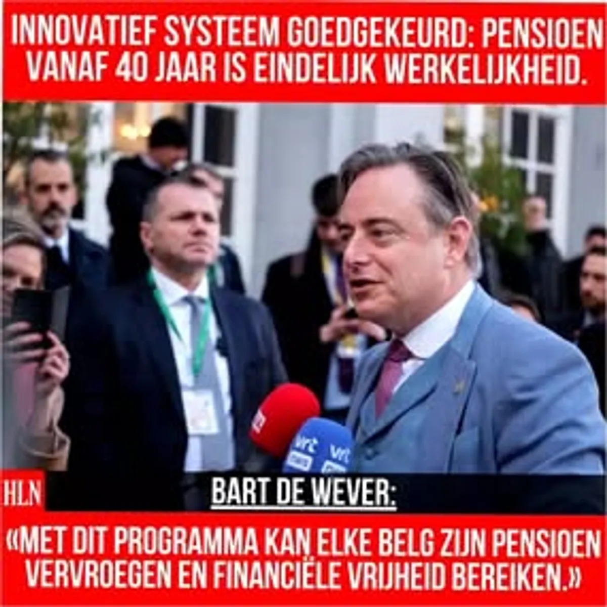 EquiLoomPRO scam ad impersonating Bart de Wever in BE