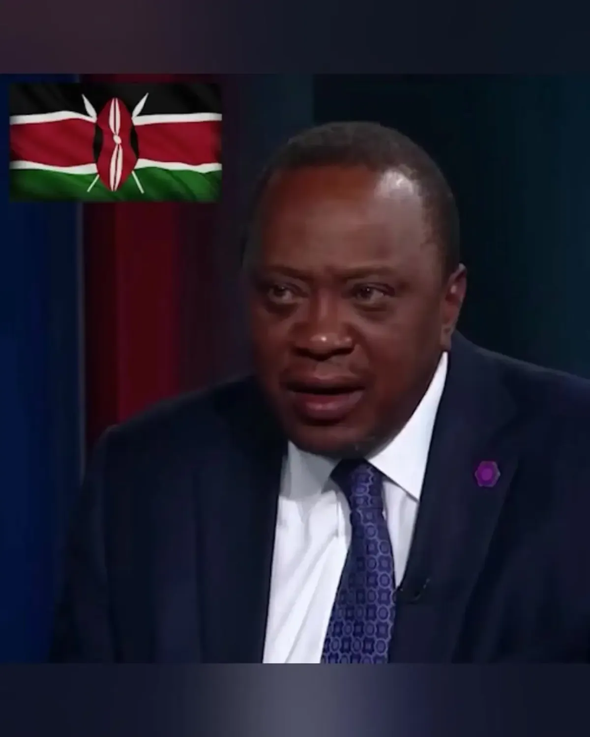 PrimeAura scam ad impersonating Uhuru Kenyatta in KE
