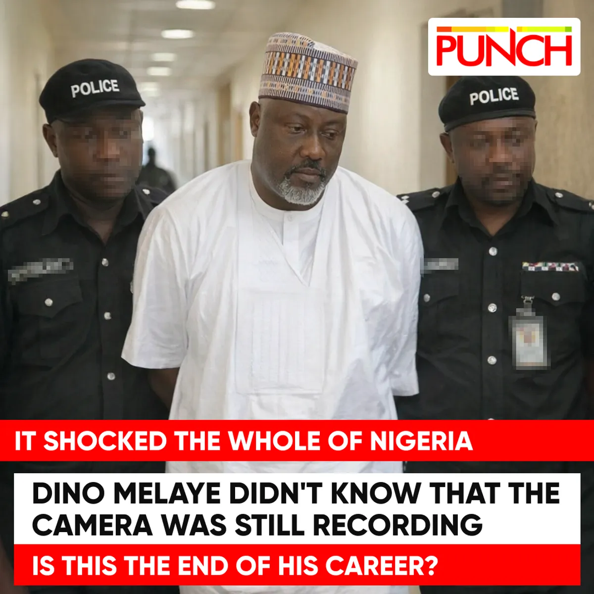 Fraudulent PrimeAura ad creative impersonating Dino Melaye targeting NG