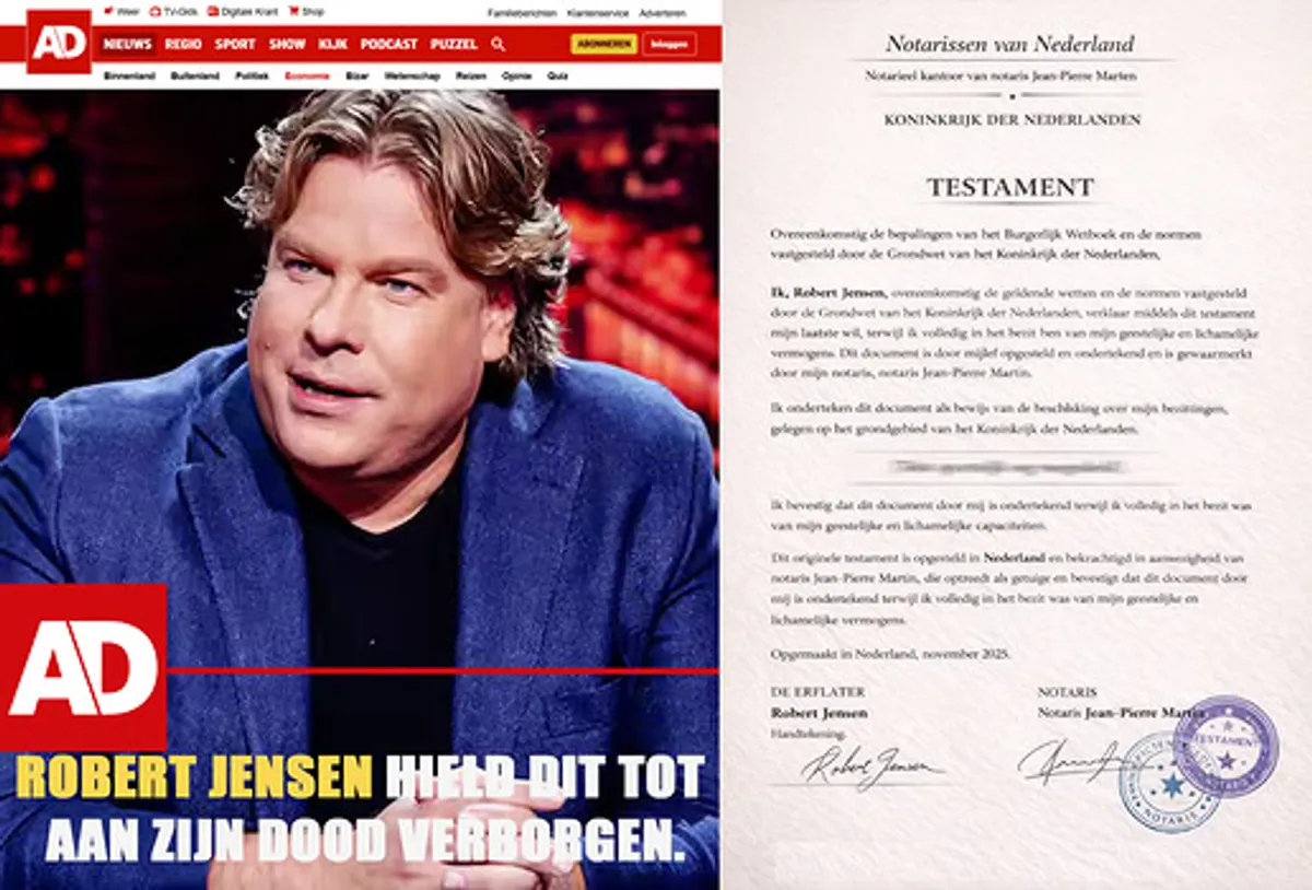 Blackrose Finbitnex scam ad impersonating DJ Daan J. in NL