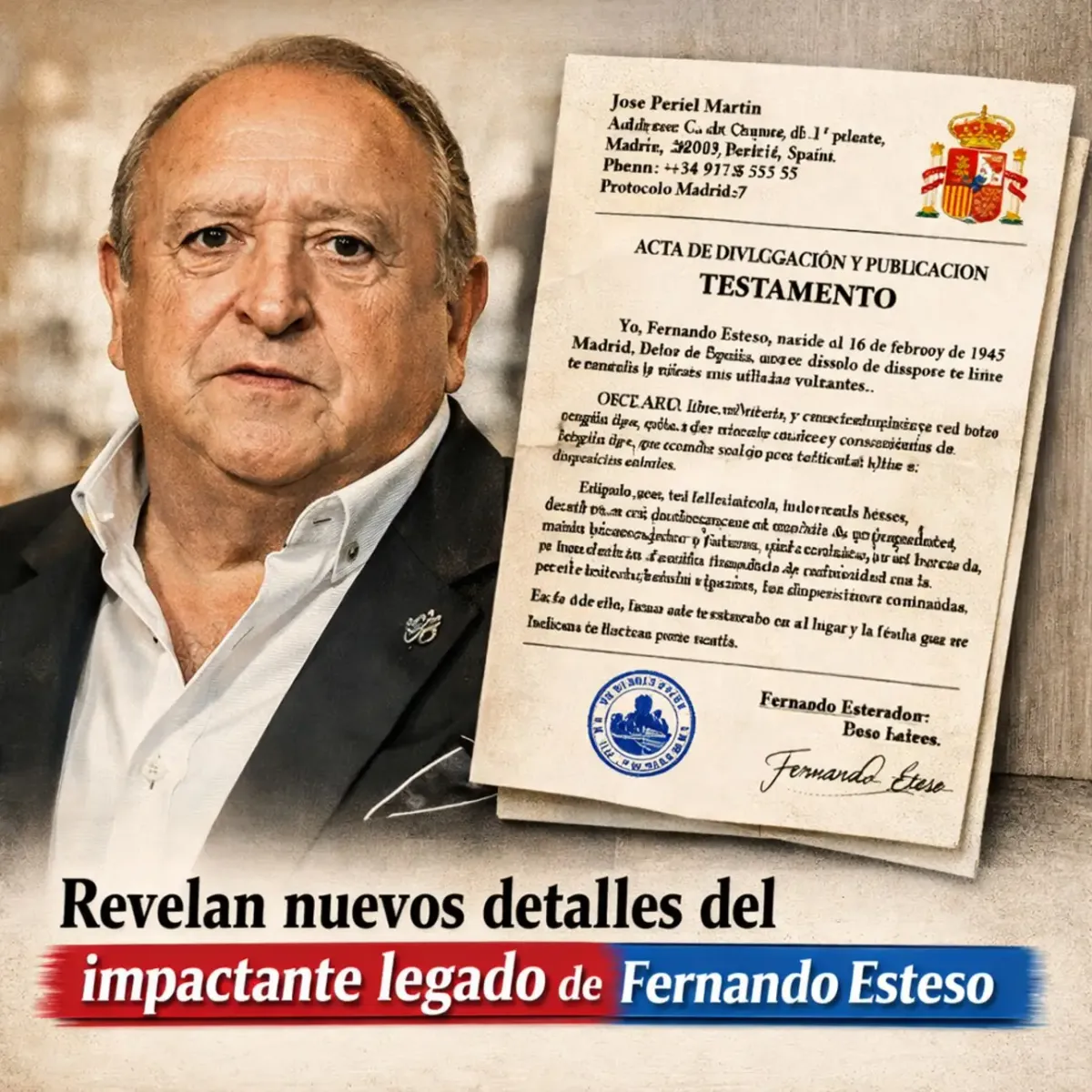 Anuncio de estafa de Senvix suplantando a Fernando Esteso en ES