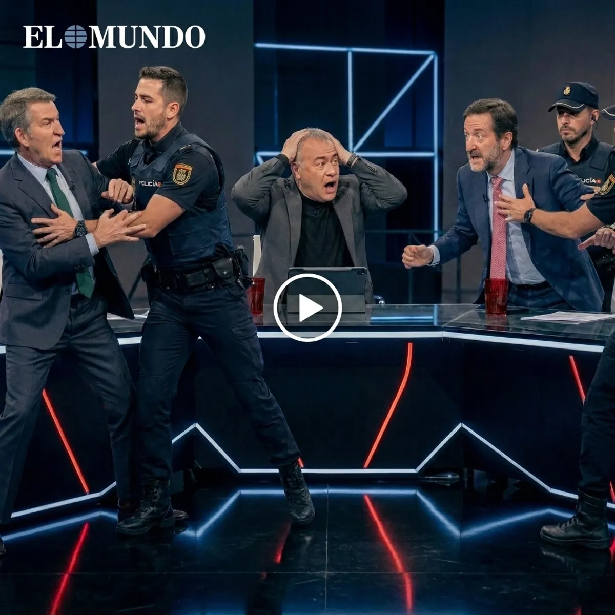 Visión Luxovel scam ad impersonating Alberto Núñez Feijóo, Josu Jon Imaz in ES