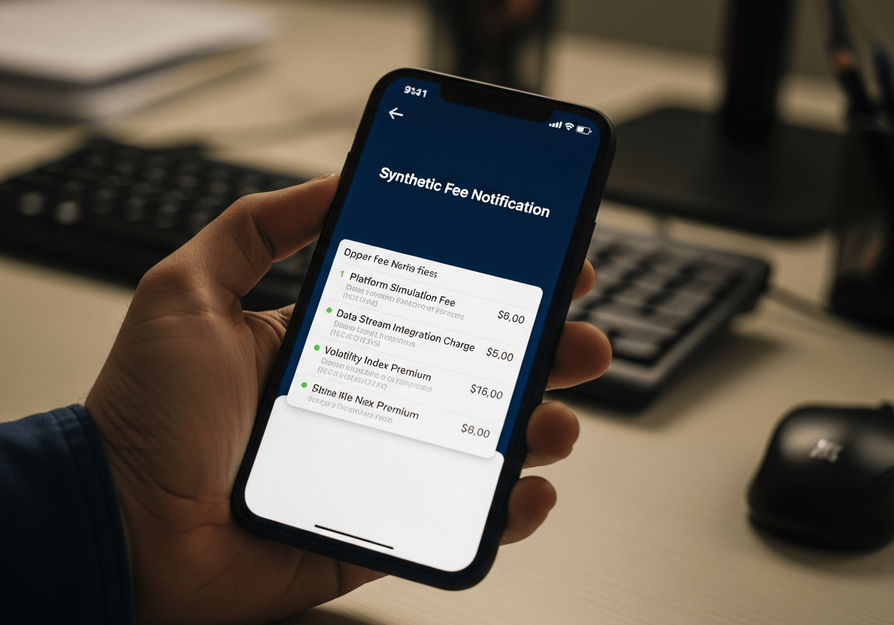 Smartphone showing fraudulent cryptocurrency withdrawal fee notification on screen