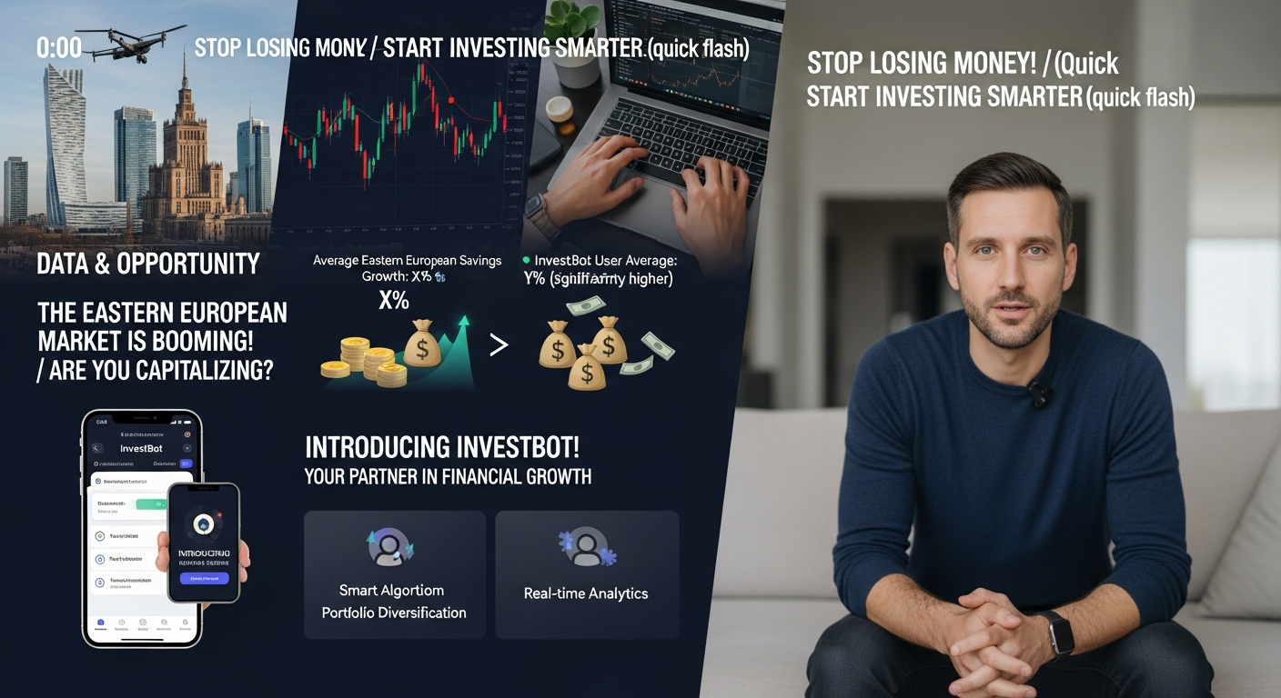 InvestBot video advertisement sample from CryptoKiller surveillance feed