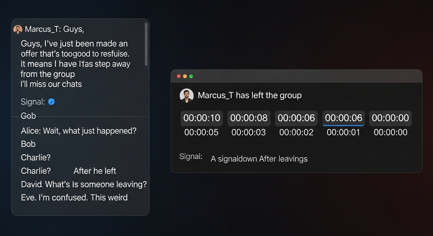 Telegram signal group screenshot with paid-actor testimonials and 12-minute deposit deadline highlighted